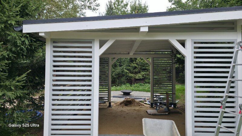 Квадратная беседка НИКА