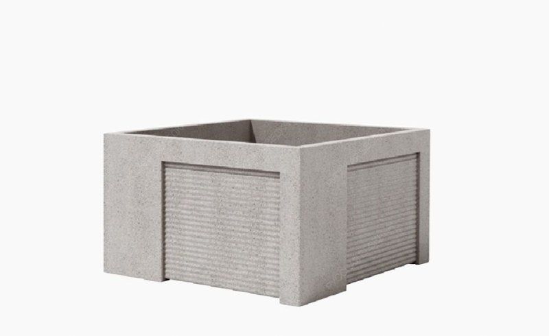 Вазон бетонный Квадратум