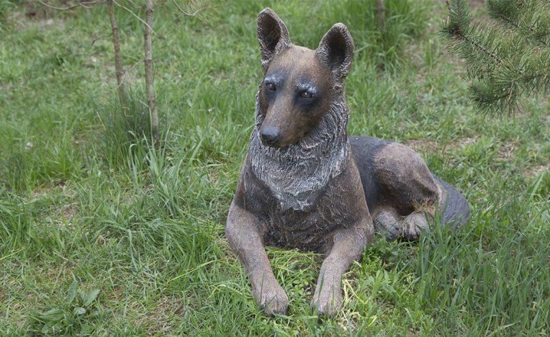 Садовая фигура Собака (Овчарка)