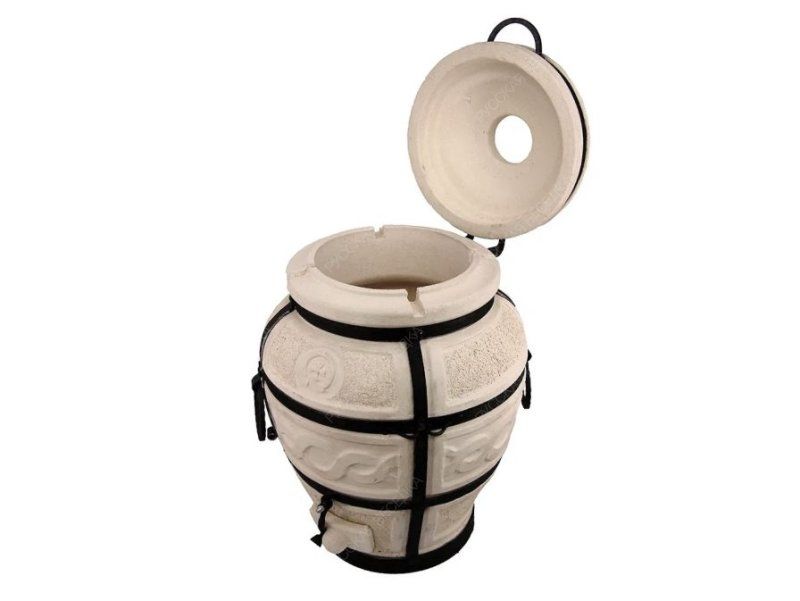 Тандыр керамический Амфора Есаул с откидной крышкой