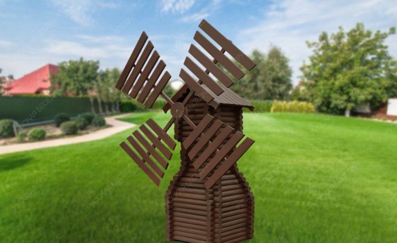 Декоративная мельница для декора сада