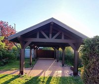 Навес для машин Нотан 4х9,1