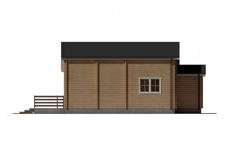 Гостевые дома из мини-бруса ДГ-45