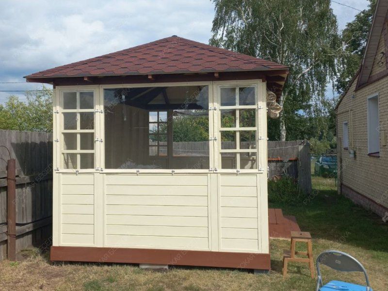 Прямоугольная беседка СИМФОНИЯ