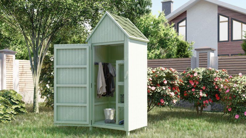 Домик для инвентаря и инструментов Никитино