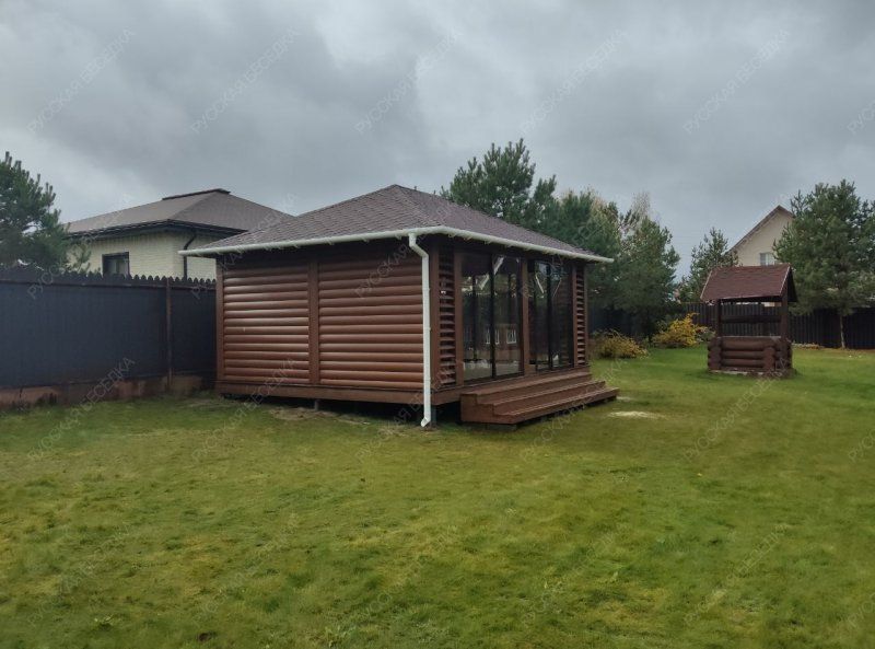 Закрытая беседка Балтика 4,5х6