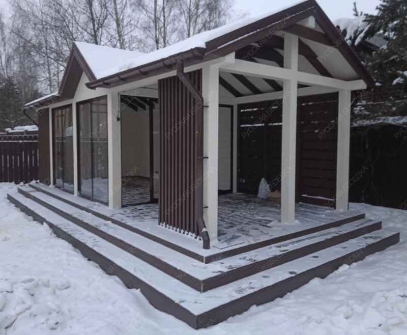 Закрытая беседка ШАЛЕ 2