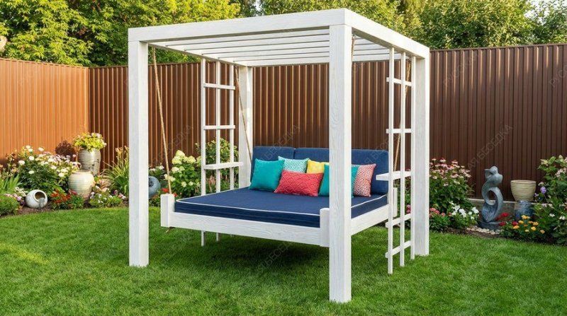 Садовые качели Рэзбер