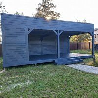 Прямоугольная беседка АЛЬКОН