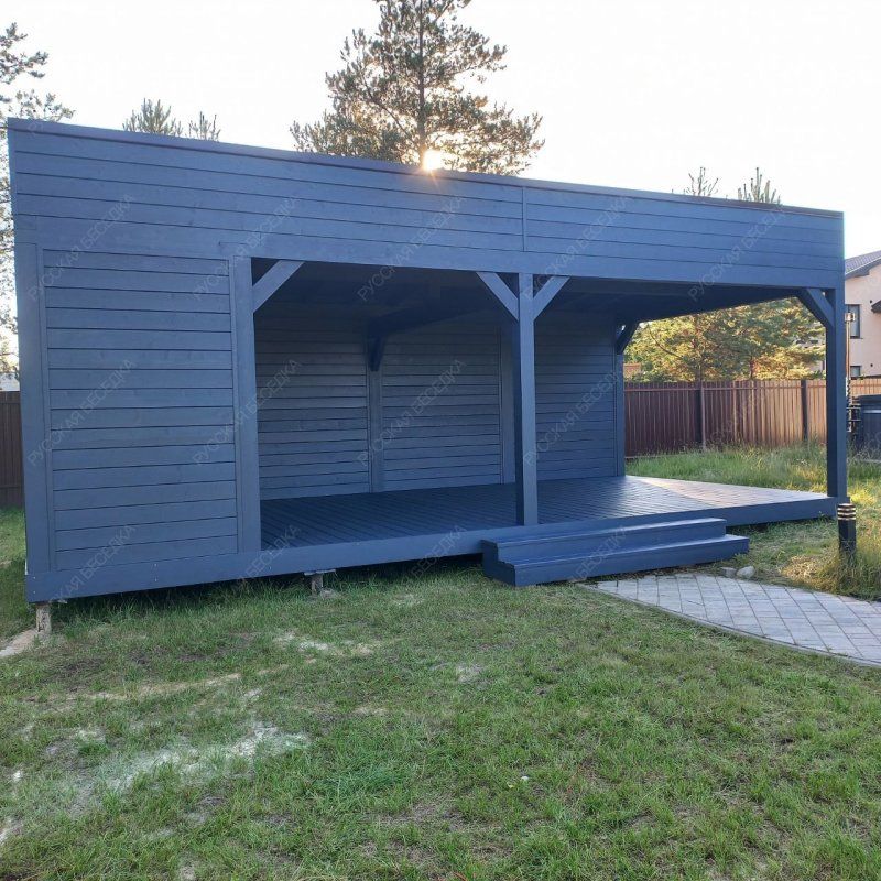 Прямоугольная беседка АЛЬКОН