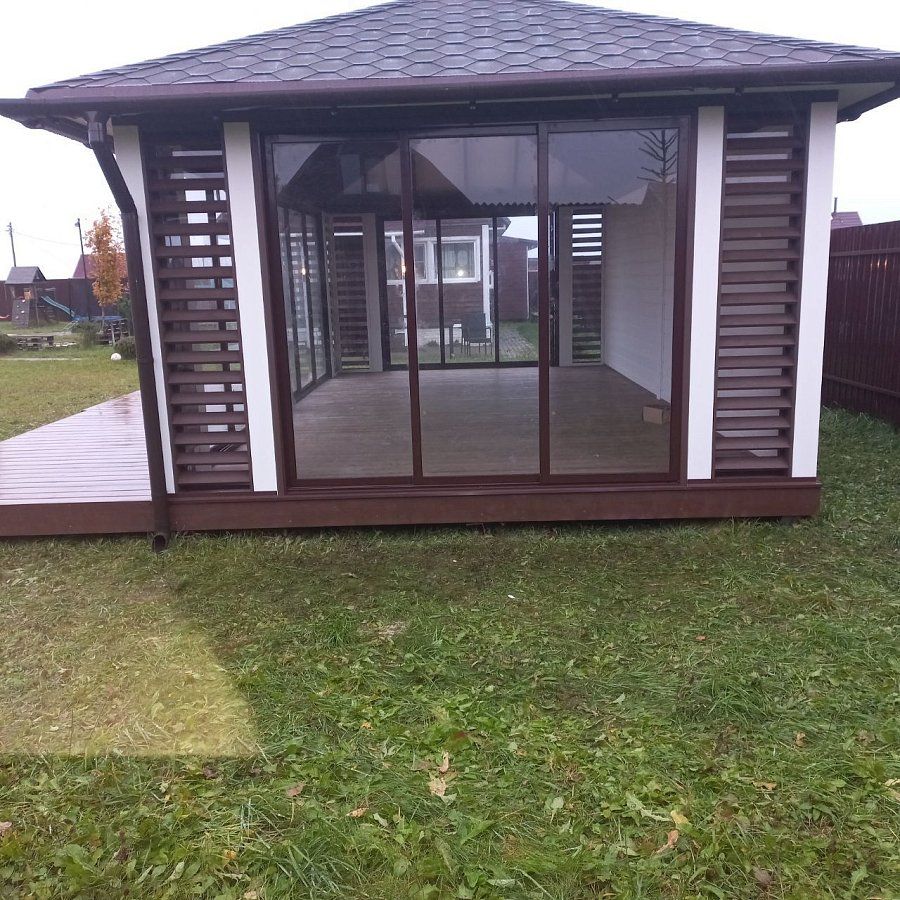 Застекленная беседка БАЛТИКА