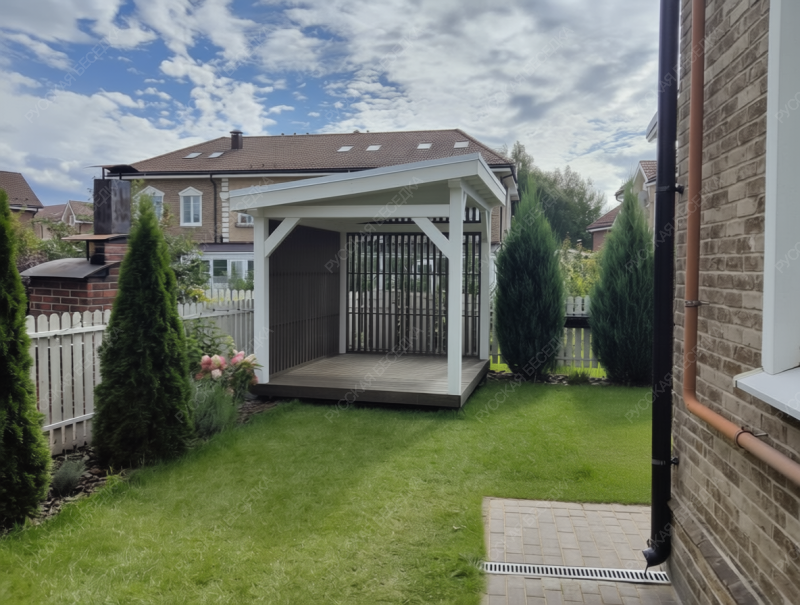 Прямоугольная беседка ФЛОА