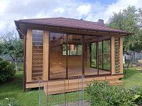 Закрытая беседка Гринхаус 4х5 Плюс