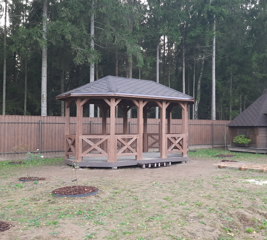 Овальная беседка ВЕЛЛА