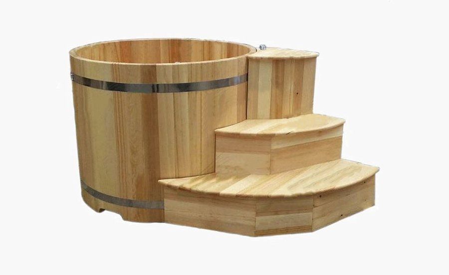 Купель круглая из кедра д150 1.5х1.5х1