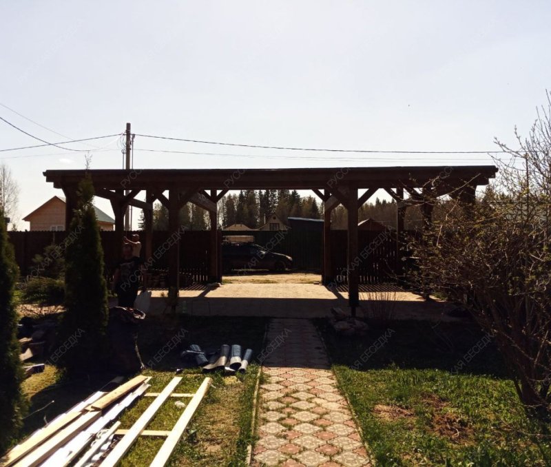 Навес односкатный МЕРАНО