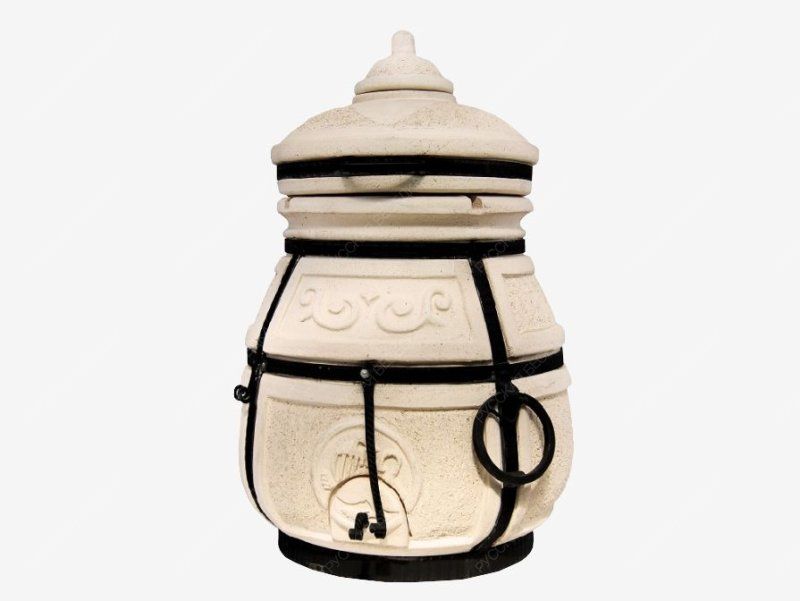 Тандыр керамический Амфора Скиф с откидной крышкой