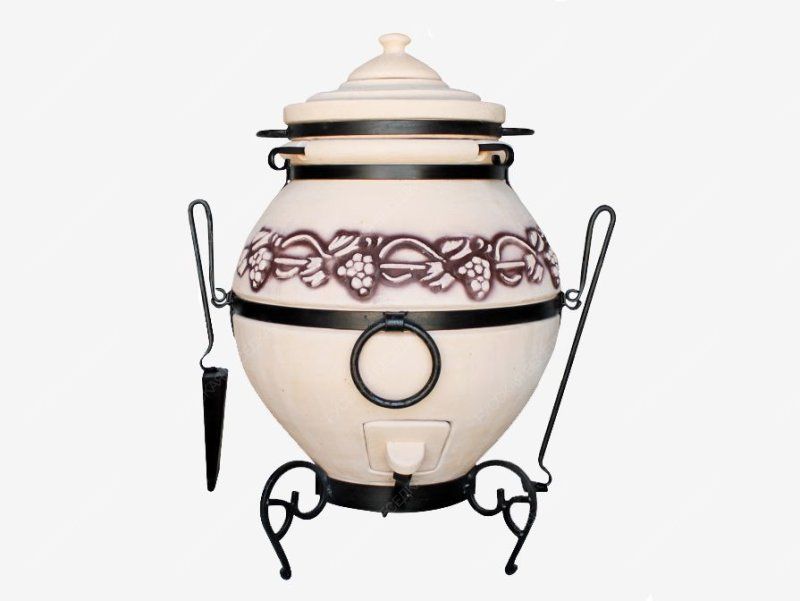 Тандыр керамический Арттандыр Легенды кракле