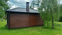 Застекленная беседка БАЛТИКА 4х7 с террасой