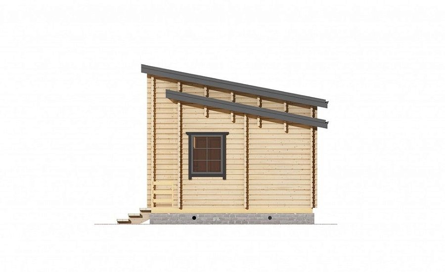 Гостевые дома из мини-бруса ДГ-40