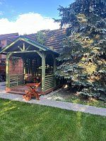 Прямоугольная беседка ЛОЗА