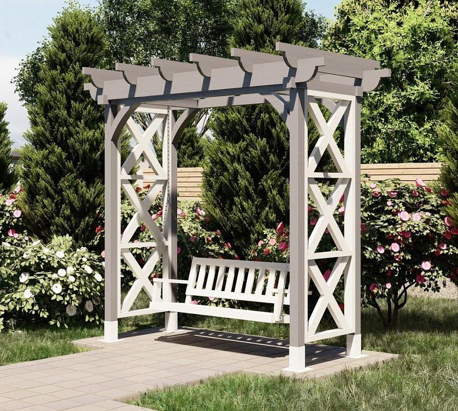 Садовые качели Труневки